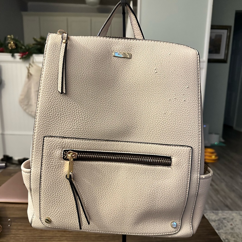 Aldo Cream Backpack
